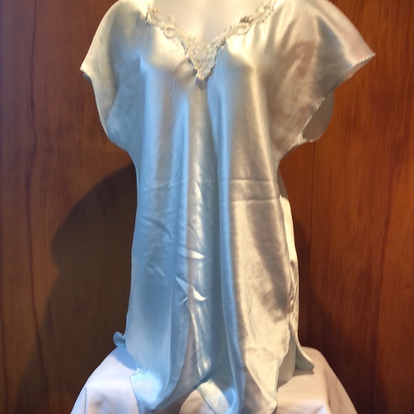 Powder Blue Nightgown Medium Jenny Buchanan Intimates - Picture 1 of 3